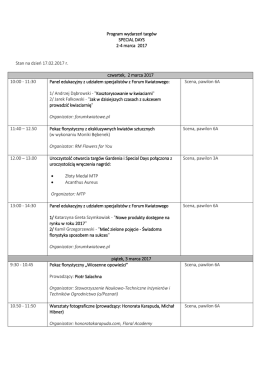 Program Targ&oacute;w
