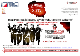 Bieg Pamięci Żołnierzy Wyklętych „Tropem Wilczym”