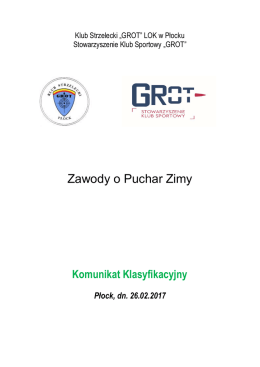 Zawody o Puchar Zimy