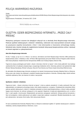 Generuj PDF - Policja Warmińsko