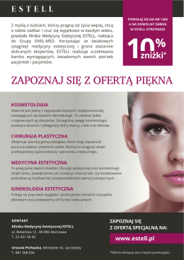 ZAPOZNAJ SIĘ Z OFERTĄ PIĘKNA