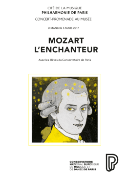 Voir la note de programme