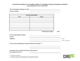 Formulaire - inscription \351quipe 2017.xlsx
