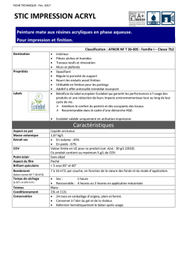 stic impression acryl