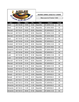 heures libres 12 mars-7