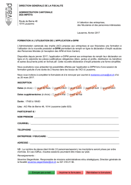 S`inscrire ici (pdf, 594 ko).