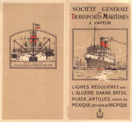 SOCI&Eacute;T&Eacute; G&Eacute;N&Eacute;RALE TRANsPoR&Iuml;S MARffiMEs