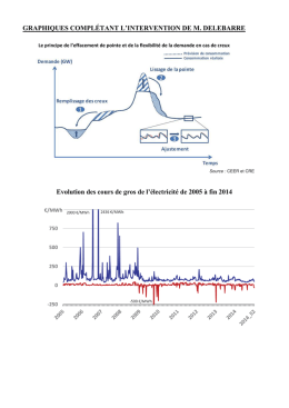 GRAPHIQUES COMPLÉTANT L`INTERVENTION DE M