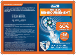 Offre de remboursement