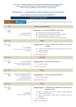 programme complet ci-joint