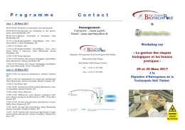 Brochure - BiotechPole Sidi Thabet