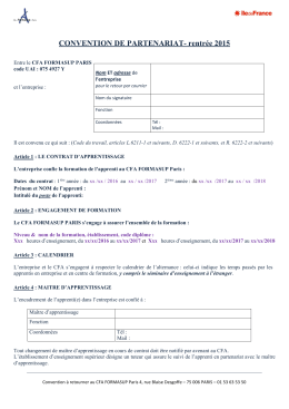 - CFA FORMASUP Paris