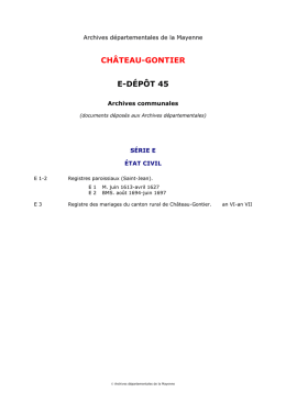 CH&Acirc;TEAU-GONTIER E