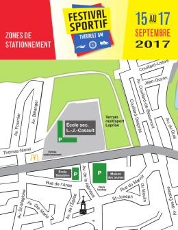 Festival sportif stationnement