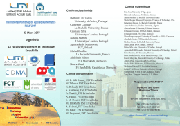 International Workshop on Applied Mathematics IWAM`2017