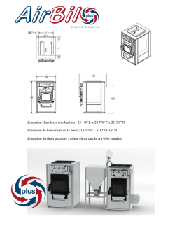 dimension chambre a combustion : 25 1/4`` L x 28 7/8