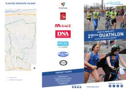 plaquette du duahtlon2017