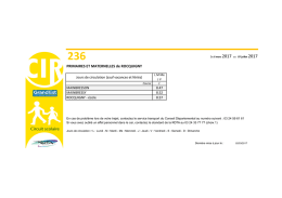 PRIMAIRES ET MATERNELLES de ROCQUIGNY