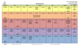 HORAIRE de Mars 2017 - Maison de la famille Vaudreuil