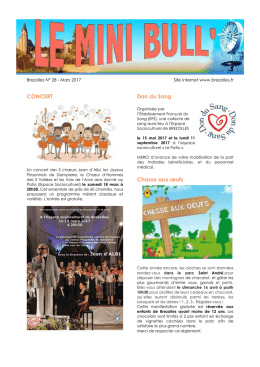 Bulletin trimestriel