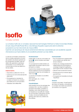 Isoflo - Itron