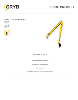 fiche produit