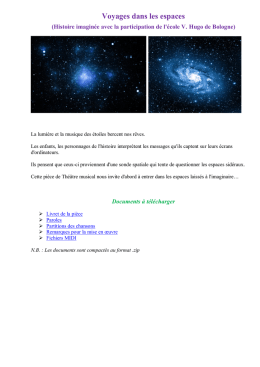 Voyages dans les espaces