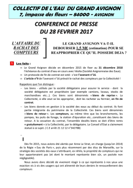 Conf. de Pr. du 28.02.17