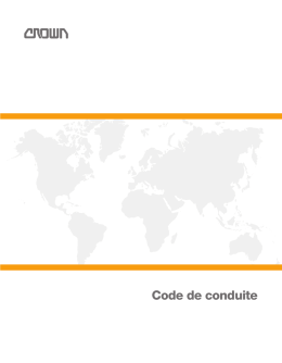 Code de conduite