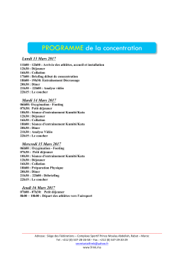 Concentration 2017