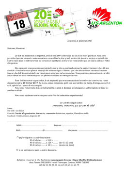 Pr&eacute;visualiser - USA Badminton