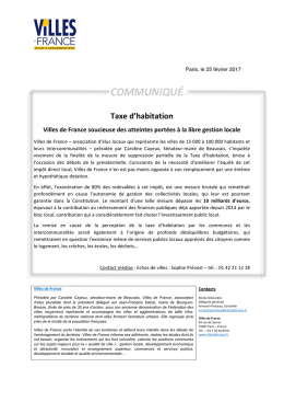 communiqué - Victoires Editions