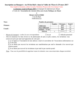 Au Fil du Rail &raquo; dans la Vall&eacute;e de l`Eure le 25 mars 2017