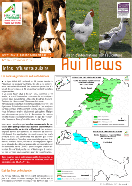 Bulletin AviNews N&deg;26 du 27 f&eacute;vrier 2017