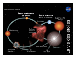 Document 2. Les cycles de vie d`une &eacute;toile