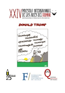 donald trump - Muestra Internacional de las Artes del Humor