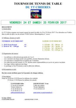 Cirières – 24 et 25 Février 2017