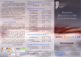 programmation - Ville d`Avignon