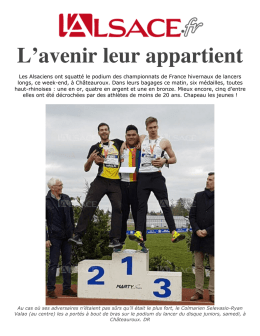 L`avenir leur appartient