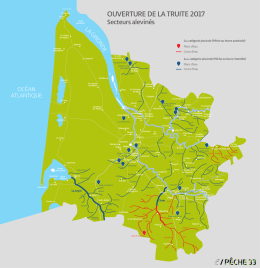 Téléchargez la carte des secteurs alevinés