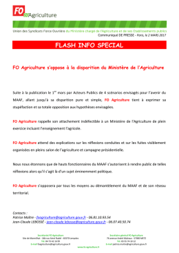 Lire le flash - FO