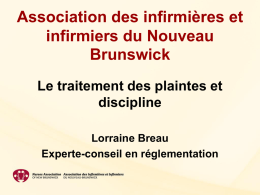 présentation de l`AIINB