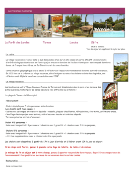 Tarnos - Les Vacances Solidaires