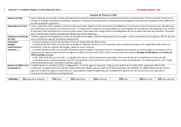 Indicateur - Acteurs publics