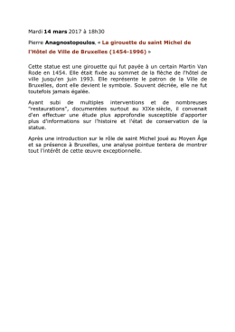 Consulter le r&eacute;sum&eacute; de la conf&eacute;rence