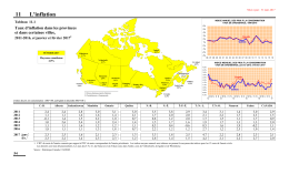 11. Inflation - Institut de la statistique du Qu&eacute;bec