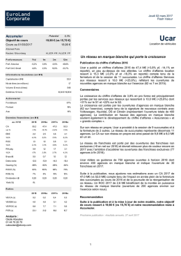 Accumuler Un réseau en marque blanche qui porte la croissance