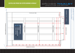 B&acirc;ches Thuillet - Prise de mesure benne &agrave; r&egrave;gle