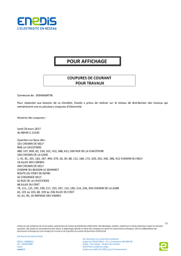 pour affichage - Mairie de Dommartin