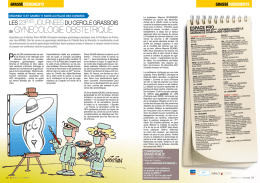 de GYNECOLOGIE OBSTETRIQUE